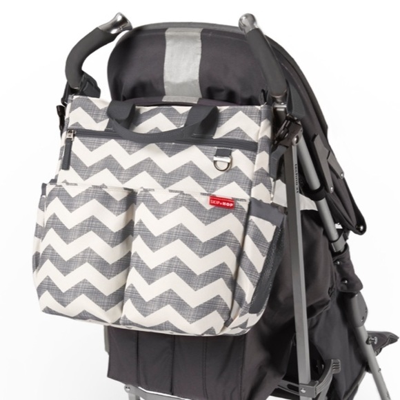 Skip Hop Duo Signature Diaper Bags grey neutral diaper bag - Picture 14 of 15